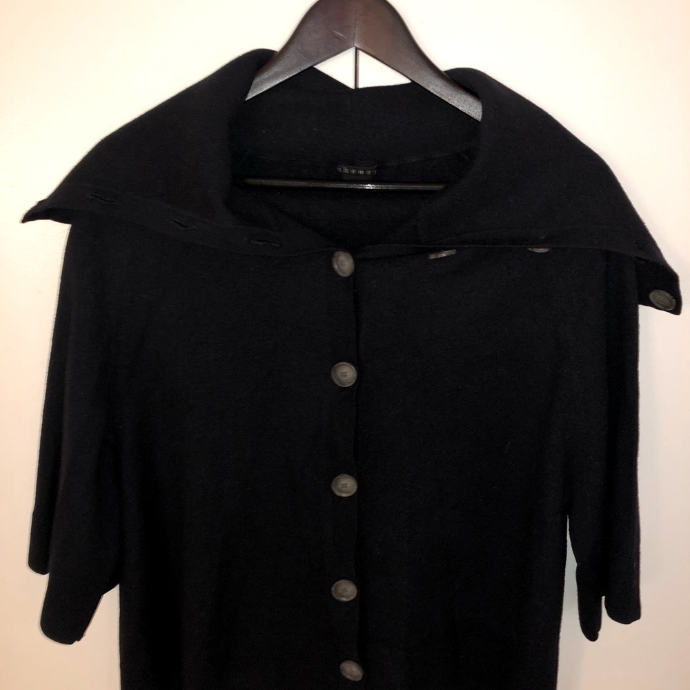 Theory wool cardigan sweater in new collection - Picture 3 of 5